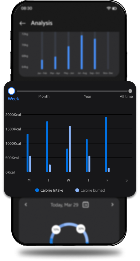 AI-powered meal tracker for weight loss